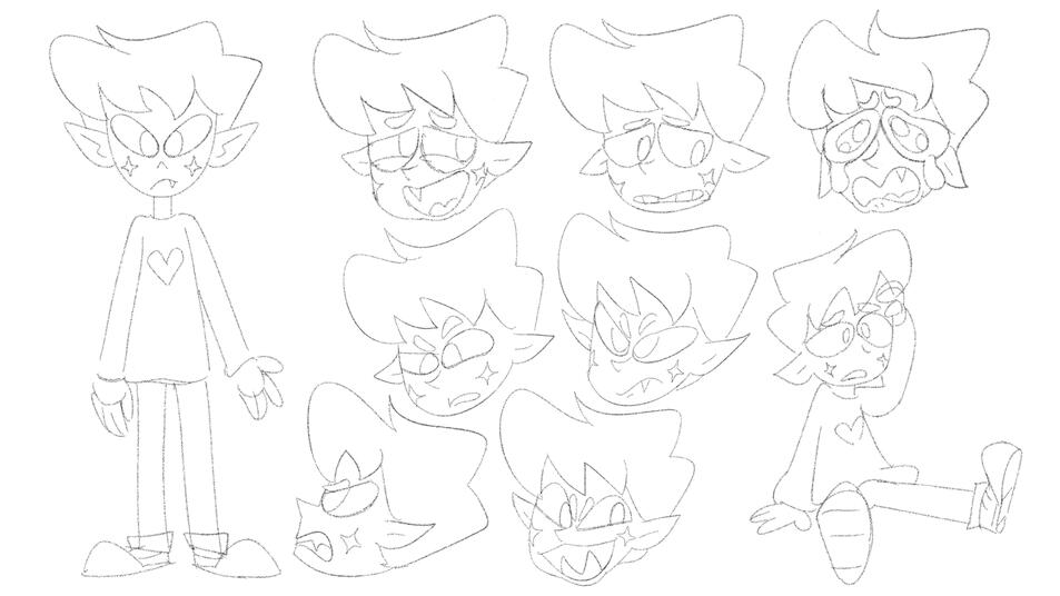 OC, Character design Sheet