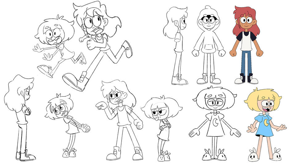 OC, Character design Sheet